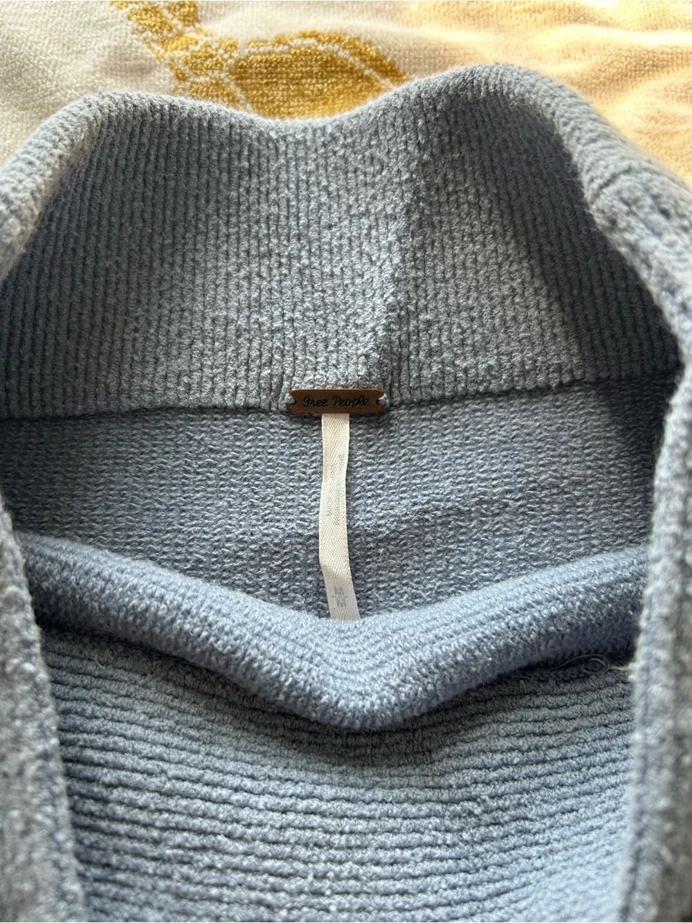 FREE PEOPLE Ottoman Sweater - Periwinkle - Size Medium - Slouchy / comfy